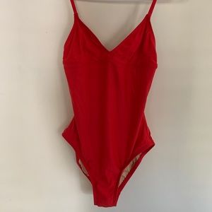 NWT J. Crew Swim Suit | 00, red